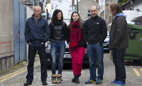 the cast of Love/Hate
