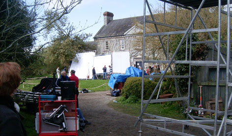  Filming at Higginsbrook House
