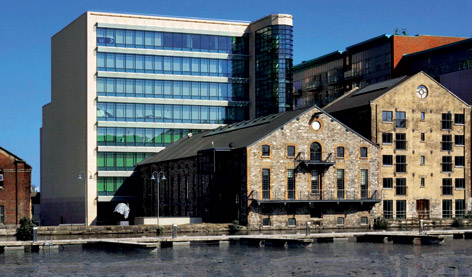  The Warehouse from Grand Canal Dock