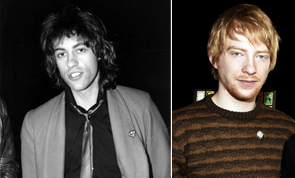 Bob Geldof and Domhnall Gleeson