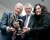 Cathal O' Shannon, Gay Byrne and Aine Moriarty